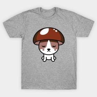 Cute corgi dog wear mushroom hat kawaii T-Shirt